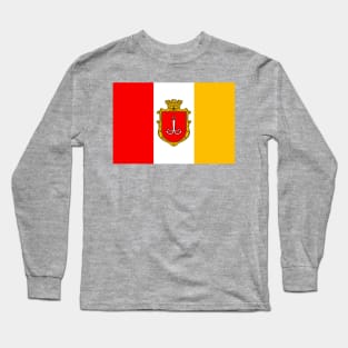 Flag of Odesa Ukraine Long Sleeve T-Shirt